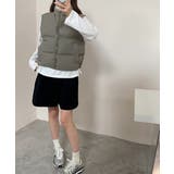 ダウンベスト ジップアップパデッドベスト | SUNSHINE CLOSET | 詳細画像14