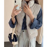 ダウンベスト ジップアップパデッドベスト | SUNSHINE CLOSET | 詳細画像16