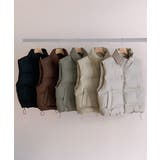 ダウンベスト ジップアップパデッドベスト | SUNSHINE CLOSET | 詳細画像19