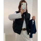 ダウンベスト ジップアップパデッドベスト | SUNSHINE CLOSET | 詳細画像2