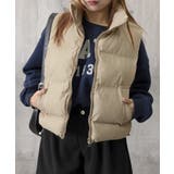 ダウンベスト ジップアップパデッドベスト | SUNSHINE CLOSET | 詳細画像22