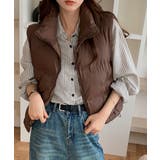 ダウンベスト ジップアップパデッドベスト | SUNSHINE CLOSET | 詳細画像9