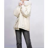 ウエストマーク中綿入りショートコート ボリュームファー襟 韓国風モッズジャケット… | SUNSHINE CLOSET | 詳細画像29 