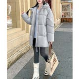 中綿ダウンコートフード付きダウンブルゾン | SUNSHINE CLOSET | 詳細画像2 