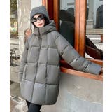 中綿ダウンコートフード付きダウンブルゾン | SUNSHINE CLOSET | 詳細画像20 