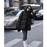 中綿ダウンコートフード付きダウンブルゾン | SUNSHINE CLOSET | 詳細画像8 