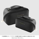 PUメイクボックス 大容量 コスメポーチ | SUNSHINE CLOSET | 詳細画像17 
