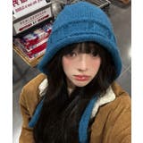暖かいニットフライトキャップ 紐付き帽子 柔らかニットハット防寒大人カジュアルガ… | SUNSHINE CLOSET | 詳細画像19