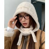 暖かいニットフライトキャップ 紐付き帽子 柔らかニットハット防寒大人カジュアルガ… | SUNSHINE CLOSET | 詳細画像8