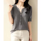 サマーニット Vネックニットトップス韓国 | SUNSHINE CLOSET | 詳細画像16 