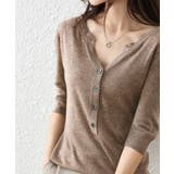 サマーニット Vネックニットトップス韓国 | SUNSHINE CLOSET | 詳細画像22 