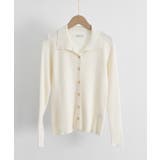 秋冬ニットトップス レディースニットポロ | SUNSHINE CLOSET | 詳細画像25 