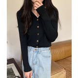 秋冬ニットトップス レディースニットポロ | SUNSHINE CLOSET | 詳細画像7 