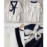 ボウタイニット リボンタイ サマーニット | SUNSHINE CLOSET | 詳細画像19