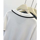 半袖 ポロシャツ レディース ニット夏服 | ANGELCLOSET | 詳細画像15