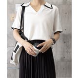 半袖 ポロシャツ レディース ニット夏服 | ANGELCLOSET | 詳細画像21
