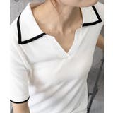 半袖 ポロシャツ レディース ニット夏服 | ANGELCLOSET | 詳細画像22