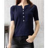 ニットトップス 半袖Vネックサマーニット | SUNSHINE CLOSET | 詳細画像7 