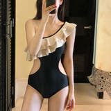 ワンショルダーワンピース水着 レディース | SUNSHINE CLOSET | 詳細画像7 