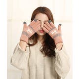 裏起毛トナカイ柄手袋タッチパネル対応手袋 | SUNSHINE CLOSET | 詳細画像16 
