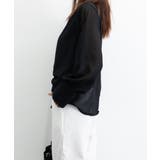 シフォンブラウス 通勤シースルートップス | ANGELCLOSET | 詳細画像6
