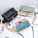 ショルダーバッグ レディース斜めがけ配色 | SUNSHINE CLOSET | 詳細画像13 