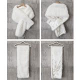 厚手ファーストールレディース秋冬 ウェディングファーボレロ花嫁 パーティーストー… | SUNSHINE CLOSET | 詳細画像11 