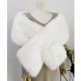 厚手ファーストールレディース秋冬 ウェディングファーボレロ花嫁 パーティーストー… | SUNSHINE CLOSET | 詳細画像5 