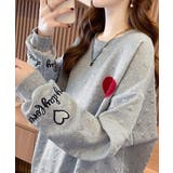 トレーナーレディーススウェットシャツ韓国 | SUNSHINE CLOSET | 詳細画像2 