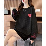 トレーナーレディーススウェットシャツ韓国 | SUNSHINE CLOSET | 詳細画像8 