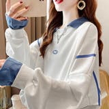 レイヤード風 スウェット 薄手トレーナー | SUNSHINE CLOSET | 詳細画像11 