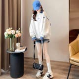 レイヤード風 スウェット 薄手トレーナー | SUNSHINE CLOSET | 詳細画像14 