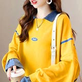 レイヤード風 スウェット 薄手トレーナー | SUNSHINE CLOSET | 詳細画像15 