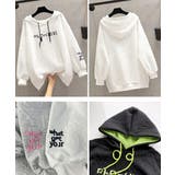 エンボスロゴ パーカー 長袖プルオーバー | SUNSHINE CLOSET | 詳細画像17 