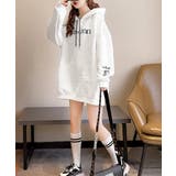 エンボスロゴ パーカー 長袖プルオーバー | SUNSHINE CLOSET | 詳細画像2 