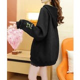 エンボスロゴ パーカー 長袖プルオーバー | SUNSHINE CLOSET | 詳細画像6 