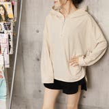 ハーフジップパーカー サイドスリット | ANGELCLOSET | 詳細画像5