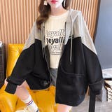 ジップアップパーカーレディーススウェット | SUNSHINE CLOSET | 詳細画像1 