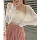 サマーカーディガン長袖ショート丈 ボレロ | ANGELCLOSET | 詳細画像1