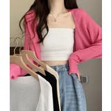 レディース クロップド丈 リブニットカーディガン | SUNSHINE CLOSET | 詳細画像22 