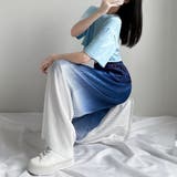 ワイドパンツ グラデーションパンツ 韓国 | ANGELCLOSET | 詳細画像13