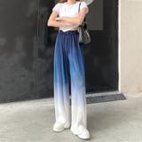 ワイドパンツ グラデーションパンツ 韓国 | ANGELCLOSET | 詳細画像14