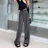 ワイドパンツ ハイウエストスラックス脚長 | SUNSHINE CLOSET | 詳細画像10 