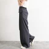 ワイドパンツ ハイウエストスラックス脚長 | SUNSHINE CLOSET | 詳細画像15 