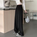 ワイドパンツ ハイウエストスラックス脚長 | SUNSHINE CLOSET | 詳細画像5 