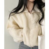 ボアジャケット 韓国 フリースジャケット | SUNSHINE CLOSET | 詳細画像2