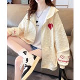ジップパーカーレディース 春秋スウェット | ANGELCLOSET | 詳細画像8