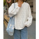 キルティングトレーナー レディース 韓国 | SUNSHINE CLOSET | 詳細画像1 