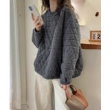 キルティングトレーナー レディース 韓国 | SUNSHINE CLOSET | 詳細画像10 