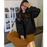 キルティングトレーナー レディース 韓国 | SUNSHINE CLOSET | 詳細画像7 